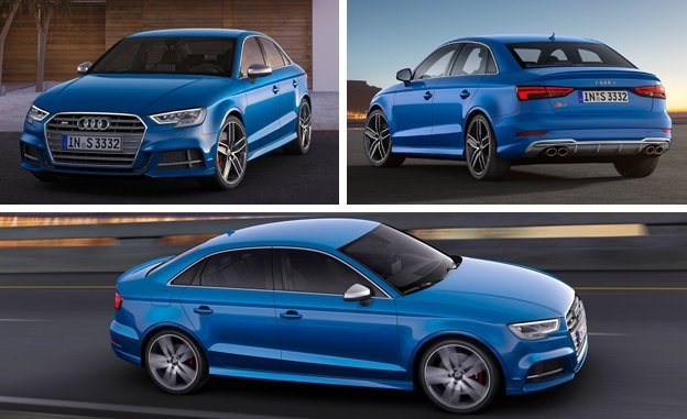 Audi тестирует обновленный премиальный седан S3
